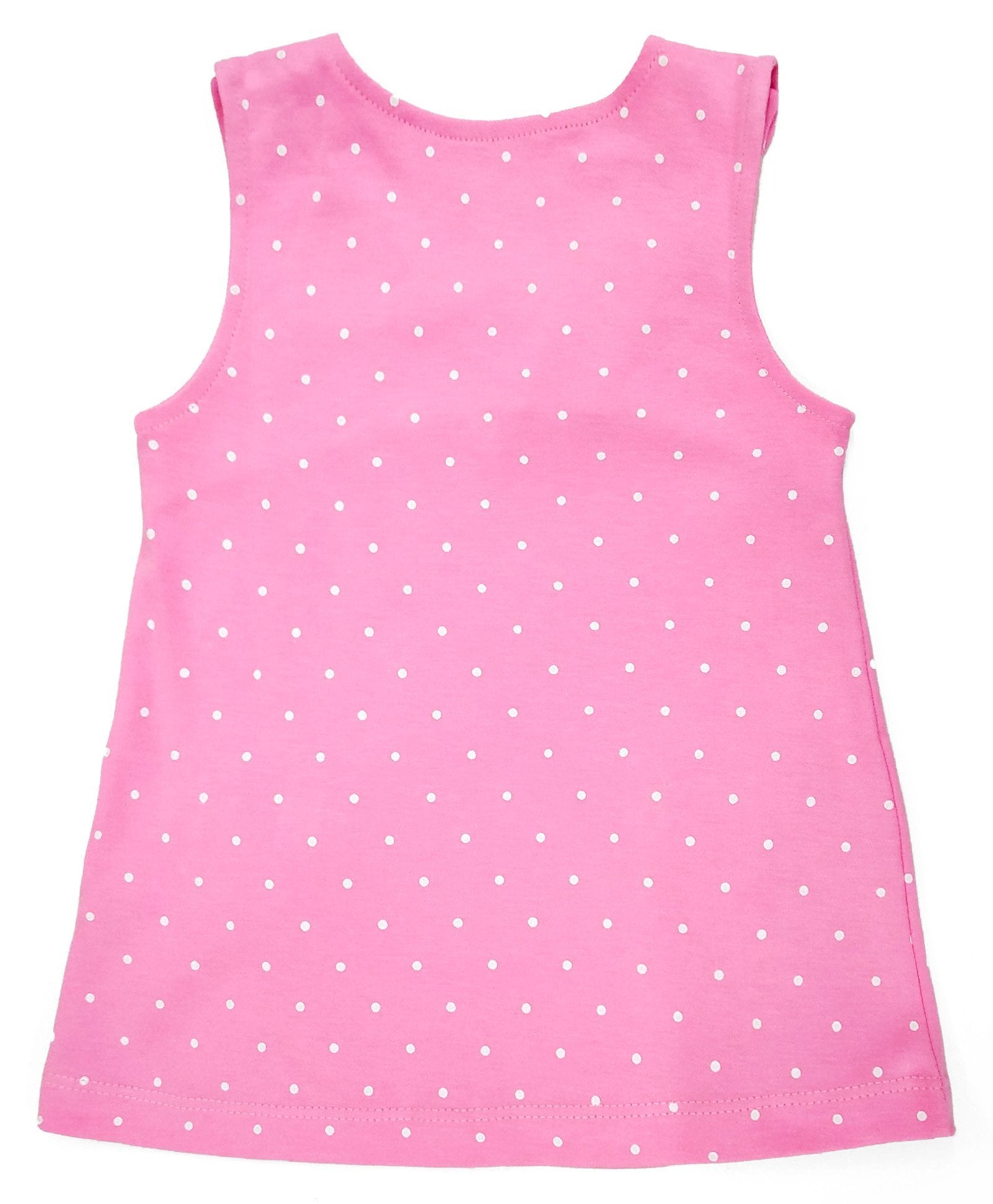 100% Cotton Interlock Girls Frock With Inner T-Shirt