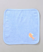 Load image into Gallery viewer, 100%  COTTON TERRY NAPKING WITH CUTE FISH EMBROIDERY
