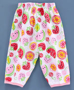 Load image into Gallery viewer, 100% Cotton Sinker Full Sleeves Night Suit Watermelon Fruit Print
