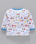 Load image into Gallery viewer, 100% Cotton Sinker Full Sleeves Night Suit Bicycle Print
