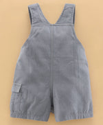 Load image into Gallery viewer, Smart &amp; Comfortable Corduroy Dungaree With T-Shirt Car Embroidery
