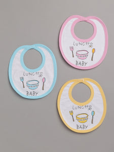 Cute Lunch Baby Print Bib For Your Loved One